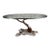 Vintage La Barge Bronze Sculptural Tree Branch Glass Top Coffee Table For Sale