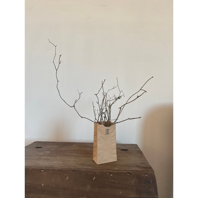 Brown Michael Harvey Ceramic Brown Paper Bag Pop Art Sculpture, 1970s (Canada) For Sale - Image 8 of 18