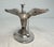Antique Silverplate Swan Bird Brandy Glass Warmer Table Top Oil Lamp Heater For Sale - Image 11 of 12