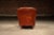 Brown Vintage Tufted Leather Chesterfield Armchair and Ottoman by Hickory Chair For Sale - Image 8 of 15