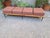 Large Francesco Giuseppe Series Bench with Brick Bouclé Seat by Luigi Caccia Dominioni for Azucena, 1950s For Sale - Image 16 of 16