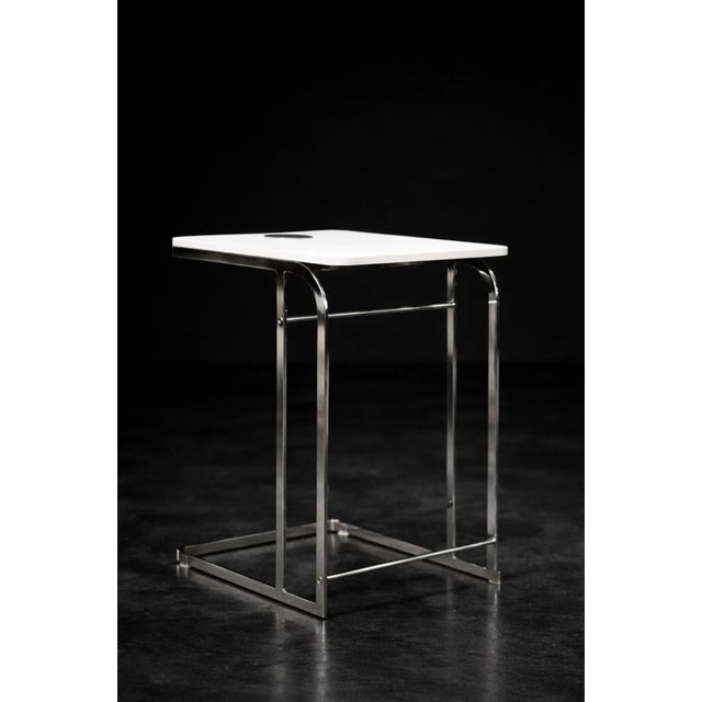 This Carlotta model table set was designed by Antonio Citterio for the Italian manufactory Flexform in 1997. The...