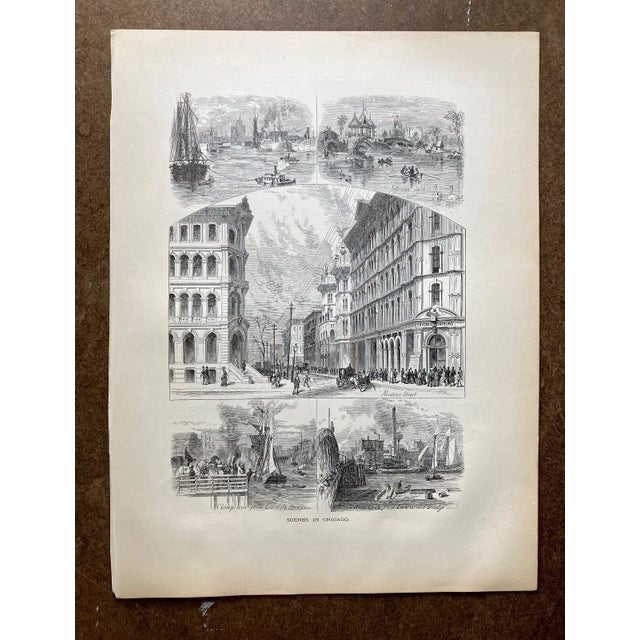 Up for sale is this beautiful antique print from Volume II of "Picturesque America", a two-volume set of books describing...