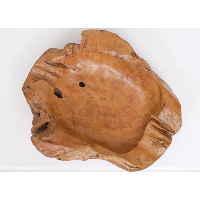 1970s Large Teak Fruit Bowl, Australia, 1970s For Sale - Image 5 of 10