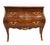 Wood French Bombe Chest of Drawers with Marquetry Inlay For Sale - Image 7 of 11