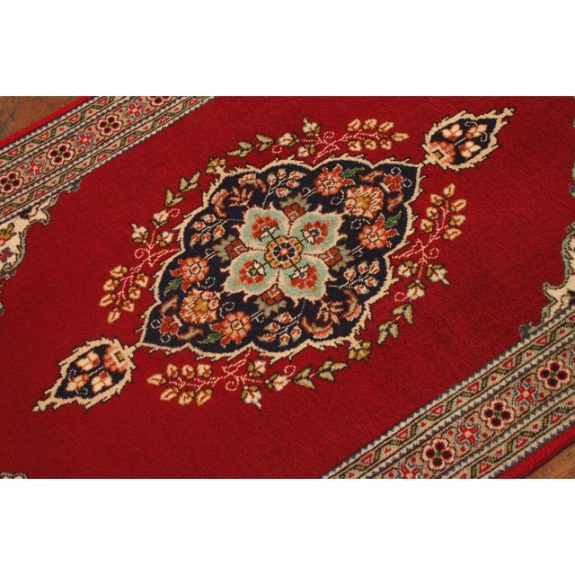 Middle Eastern Rug in Wool For Sale - Image 6 of 10
