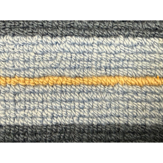 Blue 5ft 6in X 8ft 5in Karastan Cabo Del Sol Area Rug, Harbor Blue For Sale - Image 8 of 12