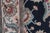 Karastan Ashara 100% Wool Agra Black Acanthus Palmette 549 Area Rug Carpet 6 X 9 For Sale - Image 11 of 14