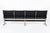 Mid Century Eames for Herman Miller Black Tandem Sling Seating 1990s For Sale - Image 10 of 14