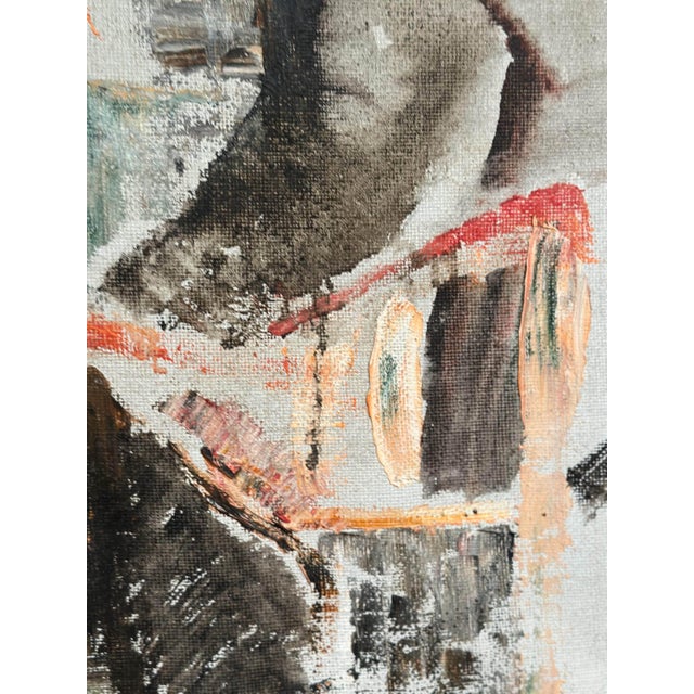 Eivor Lindberg, Abstract Composition, 1967, Oil on Canvas, Framed For Sale - Image 8 of 18