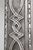 Friedman Brothers #7261 Silver Decorated Beveled Mirror For Sale - Image 12 of 14