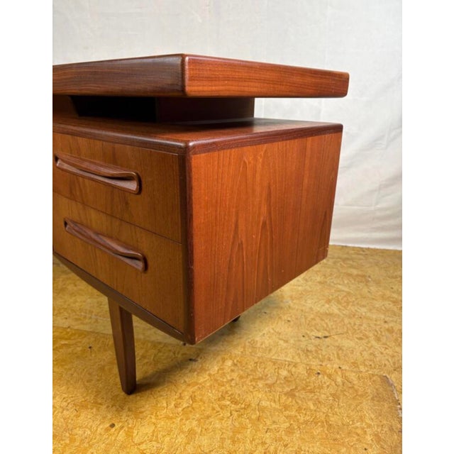 Brown Vintage Teak Desk by Victor Wilkins for G-Plan, 1960 For Sale - Image 8 of 13