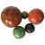 Antique 19th Century English Regency Anglo Indian Painted Stacked Balls - Set of 5 For Sale - Image 13 of 13