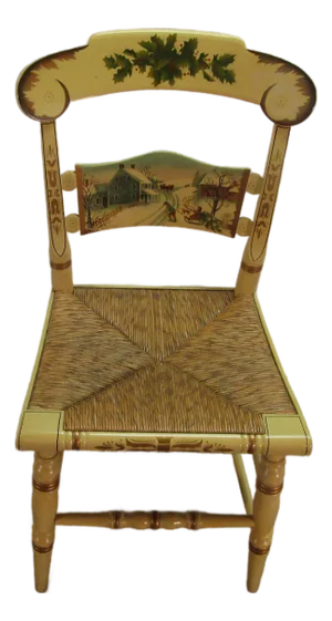 Hitchcock Limited Edition Christmas 1981 Chair