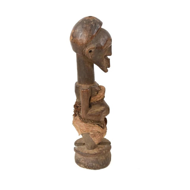African Early 20th Century Songye Miniature Nkishi Power Fetish Figure For Sale - Image 3 of 7