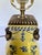 Vintage Italian Porcelain Table Lamp With Brass Pomegranate Handles For Sale In Dallas - Image 6 of 15