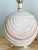Vintage Art Deco Style Lamp in Rainbow Muted Hues - a Pair For Sale - Image 9 of 12