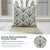 The Vanshika cushion cover blends timeless elegance with handcrafted artistry through its refined hand block printed...