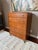 Beautiful wood dresser made by Rockford in Illinois. The dresser has been modernized with brass tone pulls and black metal...