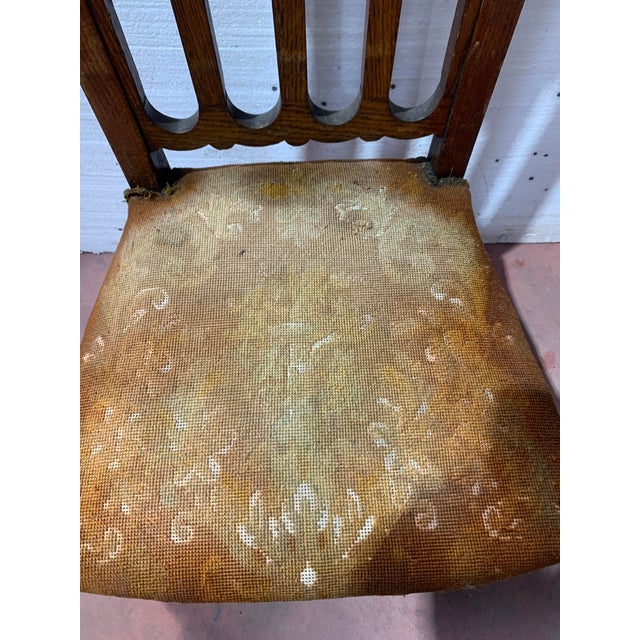 19th Century Oak Prie-Dieu Chair For Sale - Image 9 of 10