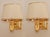 Metal Art Deco Skyskraper Wall Lamps Mid Century Modern French Vintage Lamps - A Pair For Sale - Image 7 of 12