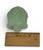 Jade Vintage Hand Carved Light Green Nephrite Jade Turtle Tortoise Figurine Red Box For Sale - Image 8 of 12