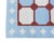Textile Handwoven Cotton Area Rug, Sky Blue and Terracotta Red Tile Swedish Dhurrie - 6'x9' For Sale - Image 7 of 13