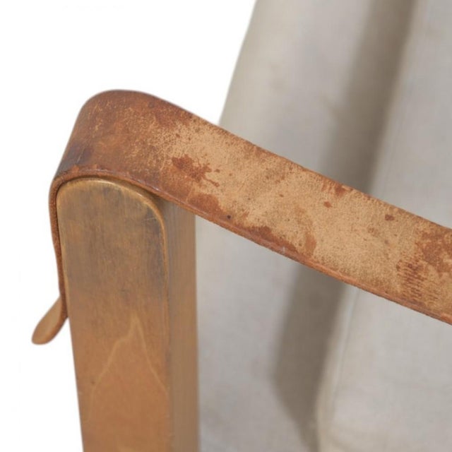 Safari Chair in Canvas by Kaare Klint, 1990s For Sale - Image 16 of 18
