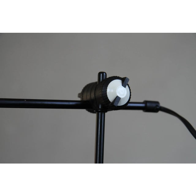 Black Italian Table Lamp from Veneta Lumi, 1970s For Sale - Image 8 of 17