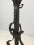Wrought Iron Andirons, French, circa 1900 - A Pair For Sale - Image 4 of 13