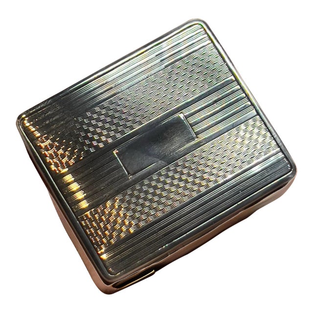 1990s Tiffany & Co. Sterling Silver Compact Mirror For Sale