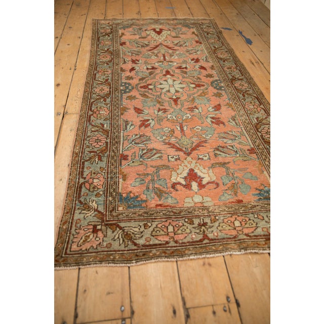 Old New House Vintage Distressed Lilihan Rug Runner - 3'1" x 6' For Sale - Image 4 of 9