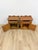 Mid 20th Century Pair of Rustic Pine Nightstands Drawer Arched Cabinet Door Scalloped European For Sale - Image 13 of 17
