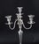 Antique Silver Plated Four Light Candelabra by Hawksworth, 19th Century, Set of 2 For Sale - Image 4 of 17