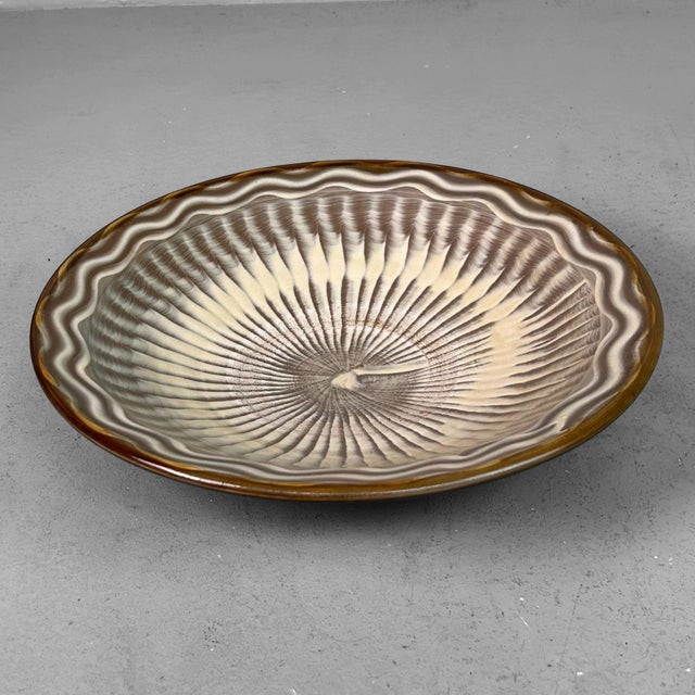 Onta Yaki Ceramic Plate Japan, 1950 For Sale - Image 14 of 14