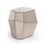 Three Rocks High Side Table in Bronze Mirror from Insidherland For Sale - Image 15 of 15