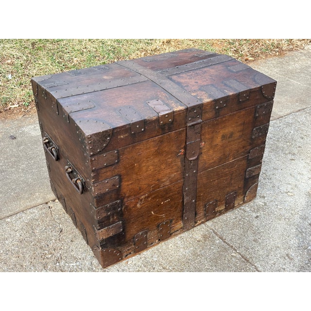 1850s English Steamer Trunk Silver Chest Owned by Royal Jewellers to Queen Victoria For Sale - Image 17 of 17