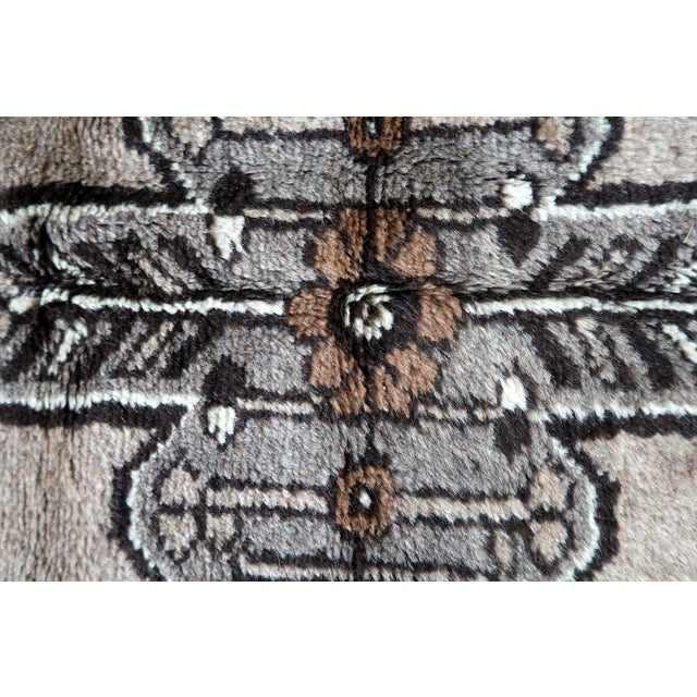 Textile 1970s, Handmade Vintage Persian Gabbeh Rug 3.6' X 7' For Sale - Image 7 of 13
