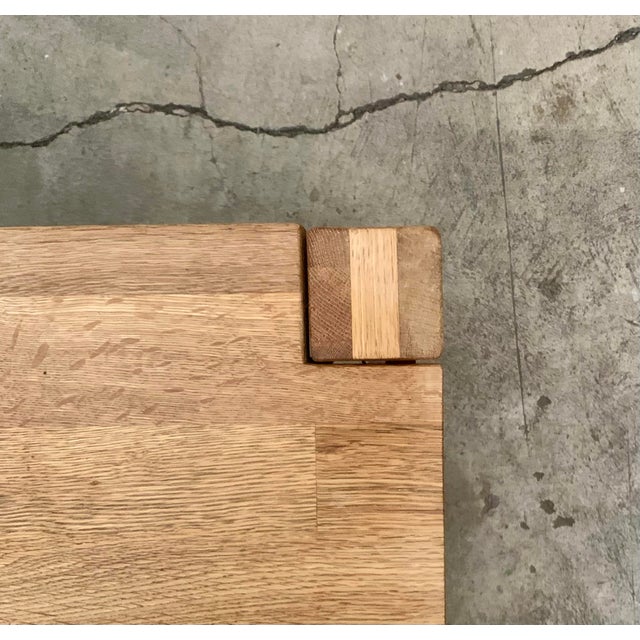 Danish Pine Square Coffee Table W/ Drawer Manner of Jens Lyngsoe, 1970's For Sale - Image 10 of 18