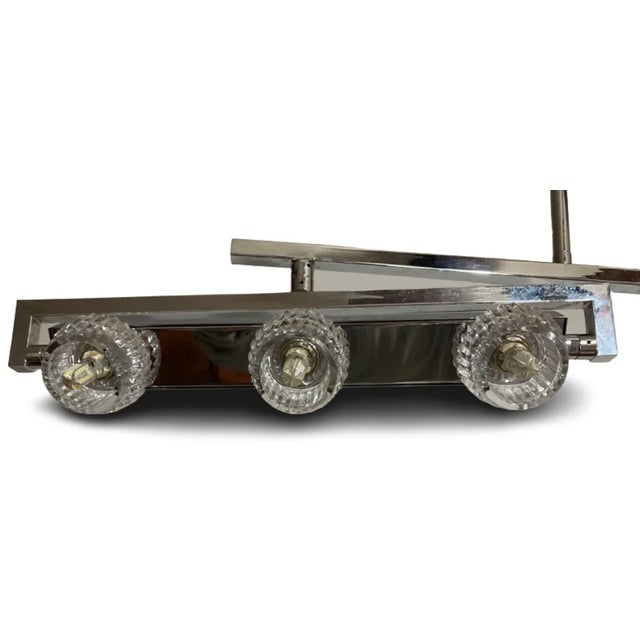 Bohemian Crystal Lamp, 1990s For Sale - Image 6 of 11