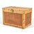 1970s 1970s Rattan and Cane Chest with Brass Hardware For Sale - Image 5 of 11