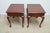 Henkel Harris Mahogany Side Tables a Pair For Sale - Image 15 of 16