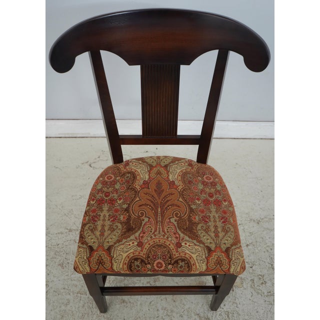 Italian Set of 8 Arhaus Italian Dining Room Chairs For Sale - Image 3 of 18