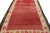 Red Vintage Kilim Handmade Flatweave Red Geometric Wool Runner 6' 3'' X 12' 10'' For Sale - Image 8 of 11
