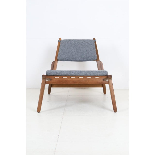 Mid-Century Modern Mid-Century Hunting Chair by Heinz Heger for PGH Erzgebirgisches Kunsthandwerk Annaberg-Buchholz, 1960s For Sale - Image 3 of 18