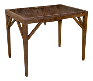 19th C English Dairy Side Table