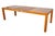 Brown Mid-Century Burl Wood Parsons Dining Table in the Style of Milo Baughman For Sale - Image 8 of 14