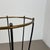 Mid-Century Bauhaus Style Brass and Metal Umbrella Stand, France, 1950s For Sale - Image 11 of 17