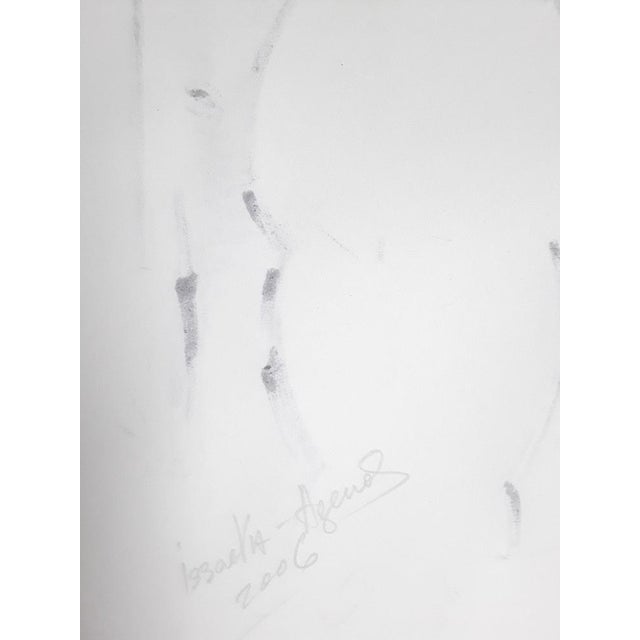 Issaeva-Agenos Veronika Night Bather, 2006 Pencil drawing, ink on paper drawing Dimensions: 40 x 30 cm Drawing sold with a...