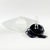 Black Large Murano Glass Table Lamp from Av Mazzega, Italy, 1970s For Sale - Image 8 of 9